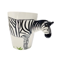 Todohogarsantiagodechile - Taza Creativa De Ceramica (Cebra)