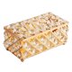 thumbnail image 4 of Dispensador De Servilletas De Rectángulo Decorativo De Diamantes De Imitación De Caja De Pa?uelos De Cristal Moderno, 4 of 5