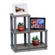 thumbnail image 3 of Estantería decorativa Furinno Turn-N-Tube de roble francés/gris, 3 of 5