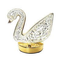 Genérico - Lampara Iluminacion Cristal Flamingo Usb Moderna Lau
