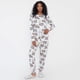 thumbnail image 4 of Pijama Mujer Full Print Polypeach Gris Corona, 4 of 5