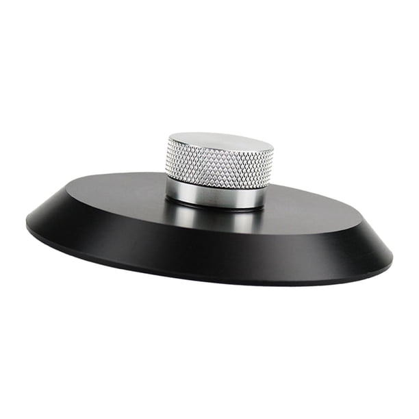 Estabilizador de disco de peso récord Accs Tocadiscos Abrazadera de peso récord equilibrada Fácil de instalar Repuesto de aleación de aluminio para