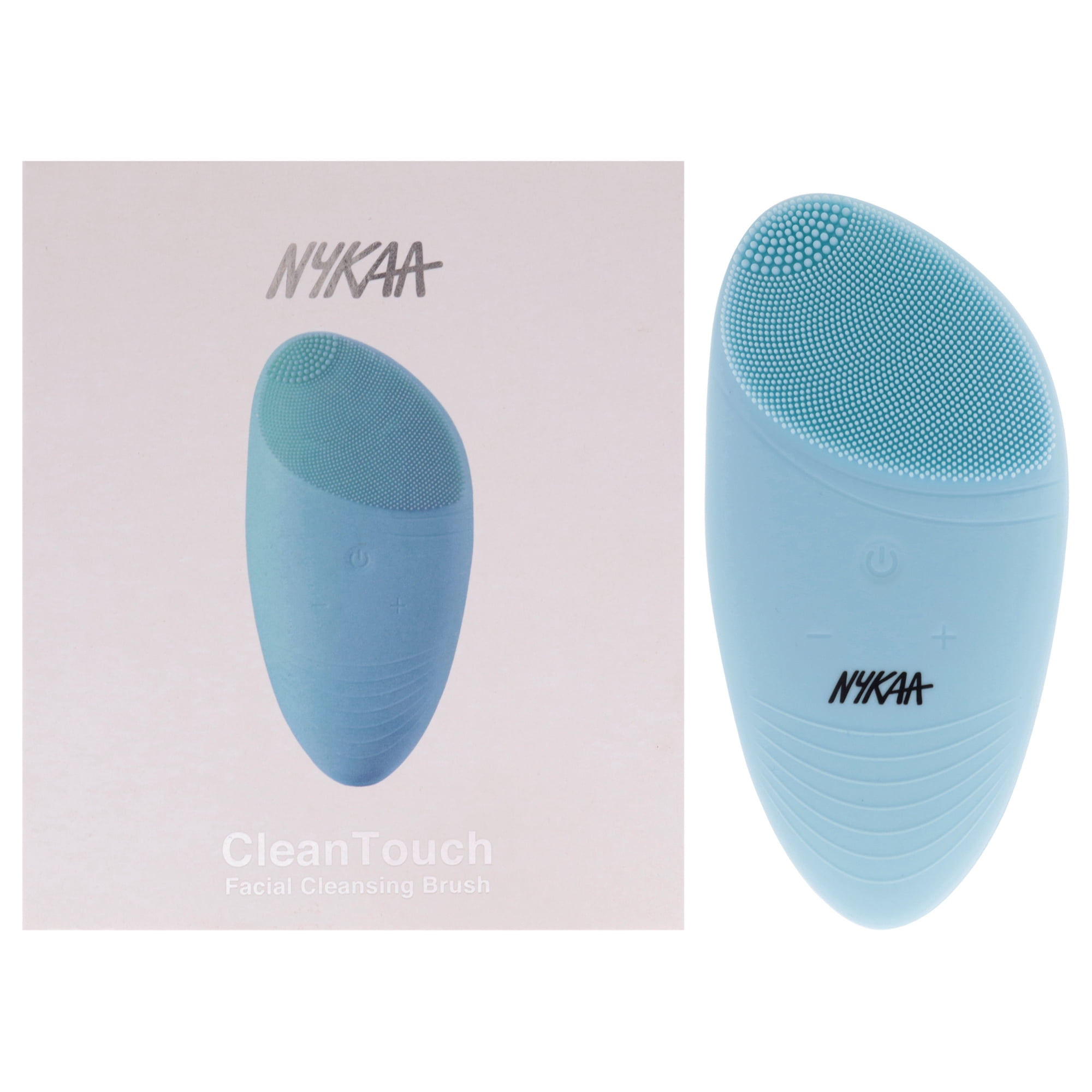 Cepillo Facial Limpiador Nykaa Naturals Clean Touch Azul Mujer