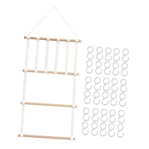 Magideal - Niños Hair Bow Holder Storage Belt Barrettes Horquillas Montaje En Pared Decoración Hairgrips Hairbands Organizador Rack Para Habitación De Niños Baby