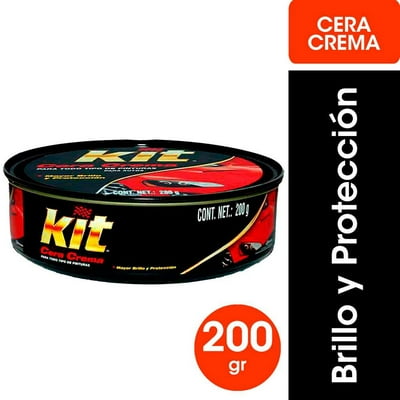 Cera Para Auto En Crema 200 G Kit