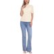 thumbnail image 2 of INSPIRE CHIC Top de Encaje Floral para Mujer Cuello Simulado Manga Corta Abullonada Blusa Elegante de Encaje Talla XL Albaricoque, 2 of 6