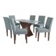 thumbnail image 1 of Comedor Cross 6 Sillas Celeste, 1 of 6