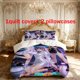 thumbnail image 1 of 3pcs K POP Gorgeous Performance Themed Printed Bedding Set Duvet Cover and Pillowcases, 1 of 5