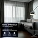 thumbnail image 2 of Pack Cortina De Tela Blackout + Velo 140x220 Gris Grafito, 2 of 7