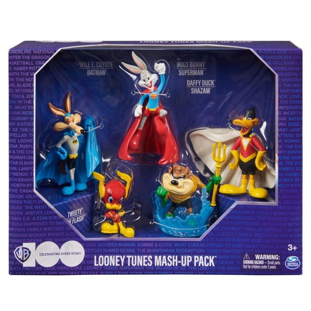 Figura Coleccionable WB 100th Looney Tunes Heroes Pack 5 Figuras