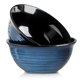 thumbnail image 1 of Juego de 2 tazones para servir HASENSE 23 cm azul marino, 1 of 7