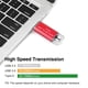 thumbnail image 5 of Memoria USB BORLTER CLAMP 256 GB USB 3.0 Tipo‑C Rojo, 5 of 7
