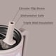 thumbnail image 3 of Botella de agua HydroJug Traveler de 1,2 L con asa y pajita abatible, 3 of 6