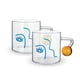 thumbnail image 1 of Set 2 Tazas para Café Diseño Arte 270ml, 1 of 8