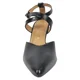 thumbnail image 3 of Sandalia Taco Alto Mujer Negro Fiesta Vizzano, 3 of 3