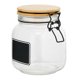 thumbnail image 2 of Canister Vidrio 1 Litro Tapa Bambú, 2 of 4