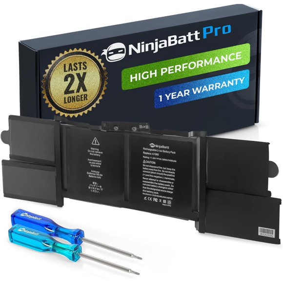 Batería NinjaBatt para MacBook Pro 15" A1990 84,36 Wh
