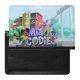 thumbnail image 1 of Mia y Codie Porta Pasaporte y Cartera de Viaje Premium de Cuero PU, Funda de Pasaporte Bloqueo RFID con Ranuras para Tarjetas de Crédito, Estuche para Libro de Pasaporte para Familia 10cm × 15cm, 1 of 6