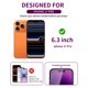 thumbnail image 2 of Protector de pantalla Ifaeveus para iPhone 17 Pro – Pack de 3 con privacidad, 2 of 6