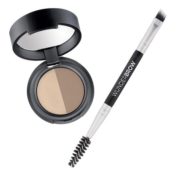 Polvo para definir y rellenar las cejas Duo WUNDERBROW (rubio)