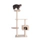 thumbnail image 2 of Árbol para gatos Gleepet GP78560321 de 145 cm, beige, con postes rascadores, 2 of 6