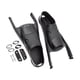 thumbnail image 2 of Aletas De Snorkel Equipo De Buceo Aletas De Buceo Para Buceo Natación Snorkel L Negro, 2 of 5