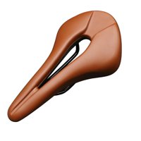 Magideal - Cojín Para Sillín De Bicicleta, Funda Para Asiento De Bicicleta, Cojín Cómodo, Disfruta Del Paseo, Hueco, Duradero, Portátil Para Bicicleta Estática Marrón