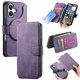 thumbnail image 1 of Funda Billetera Magnética para iPhone 17 Soporte Tarjetas Desmontable Morado, 1 of 6