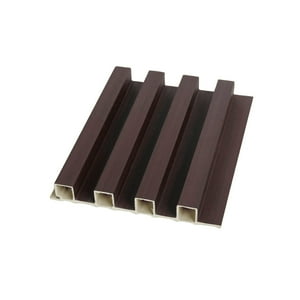 Klik Muebles - Pack De 16 Revestimientos Siding Wpc Interior Color Chocolate