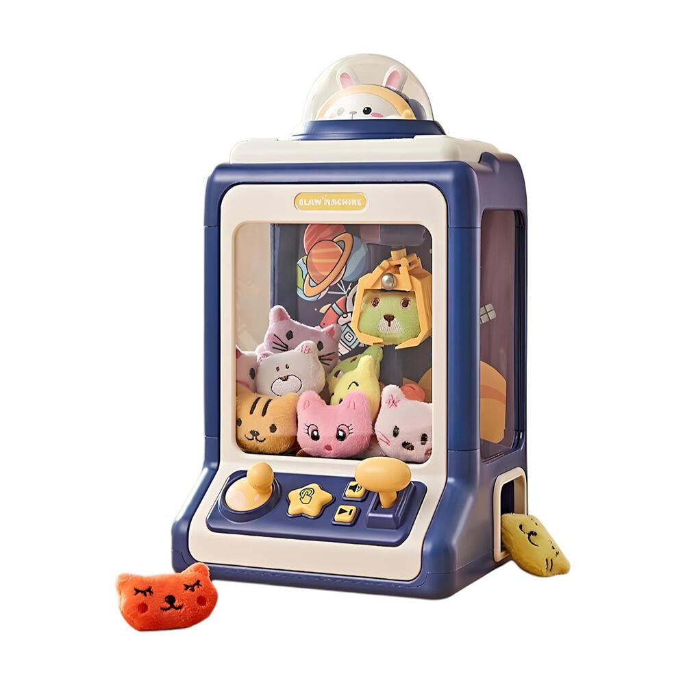 Juego Mini Maquina De Peluches Niños Azul By Lubabycas