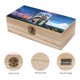 thumbnail image 3 of Suzume Caja Organizadora de Madera Rústica - Caja Decorativa Multifuncional para Escritorio, Hogar, Oficina, Joyas y Manualidades, 3 of 6
