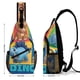 thumbnail image 2 of Rancho Dino Riñonera Bandolera con Estampado Integral para Hombres y Mujeres, Bolso Cruzado Gráfico de Tendencia, Mochila de Hombro Streetwear para Ciclismo y Deportes, Riñonera Versátil Casual, 2 of 6