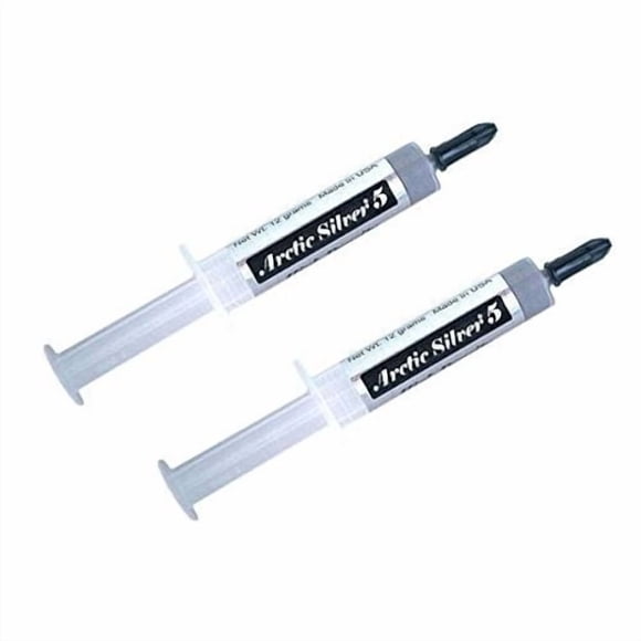 Compuesto térmico Arctic Silver 5, tubo grande de 12 g, paquete de 2