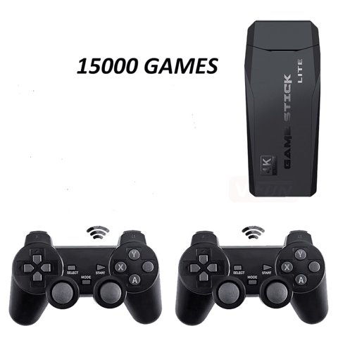 Genérico - Consola Videojuego Retro Controles Inalambricos