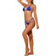 thumbnail image 4 of INSPIRE CHIC Conjunto de Bikini de Mujer con Lazo en el Cuello y Lados, Color Sólido, Traje de Baño de Triángulo con Copas Acolchadas Removibles y Tirantes Ajustables, Talla X-Small Azul Real, 4 of 5