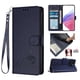 thumbnail image 5 of Funda tipo cartera FOXDOCK para Ulefone Note 20 Pro con soporte, ranuras, RFID, diseño de gato, 5 of 5