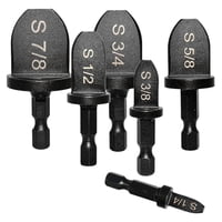 Magideal - Kit De Reparación De Herramientas De Expansión De Tubería De Cobre Para Aire Acondicionado De 6 Uds, Broca De Expansión De Tubería De Cobre Manual, Br