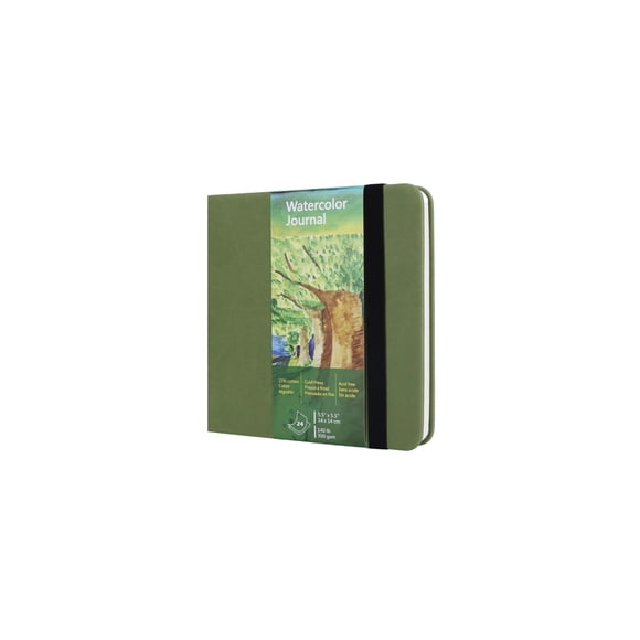 Diario de Acuarela tumuarta 14 x 14 cm 300 g/m² algodón