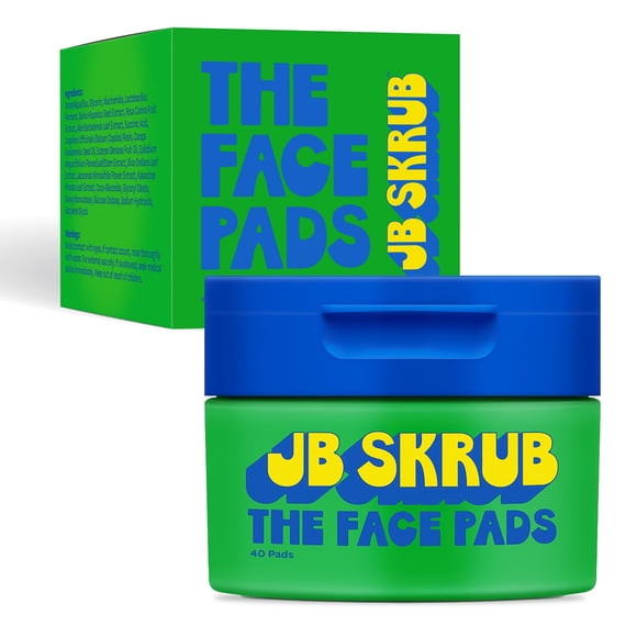 Almohadillas limpiadoras JB SKRUB Las almohadillas faciales para niños, preadolescentes y adolescentes