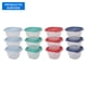 thumbnail image 1 of Set De Contenedor 500ML Cuadrado Plástico 3 Piezas, color surtido, 1 of 5