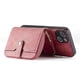 thumbnail image 4 of Funda Tipo Cartera con Correa Cruzada para iPhone 14 Protección Contra Golpes Rosa, 4 of 6