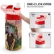 thumbnail image 4 of Los TocadosBotella de Agua con Tapa Pop Top de Un Toque, Acero Inoxidable, a Prueba de Fugas, para Deportes, Botella Infantil rosa 12 oz, 4 of 6