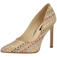 Zapatos Tatiana Pump Para Mujer, Color Natural, Multicolor, Talla 11, De Shoe Nine West