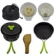 thumbnail image 2 of Utensilios De Cocina Para Acampar Backpacking BBQ Mess Kit Vajilla Para 1-2 Personas Verde, 2 of 5
