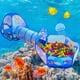 thumbnail image 5 of Tienda de campaña PigPigPen 3 para niños con túnel, piscina de bolas y aro, 5 of 7