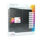 thumbnail image 1 of Hojas de Carpeta 10 Páginas Sideloading 24-Pocket Black, 1 of 2