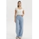 thumbnail image 4 of Jeans Mujer Wide Leg Pinza Azul Claro, 4 of 4
