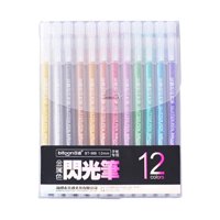 Bothyi - 12 Bolígrafos De Gel Con Purpurina De Punta Fina Para Adultos Para Colorear Y Hacer Tarjetas