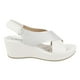 thumbnail image 1 of Sandalia New Walk Tiras Cruzadas Blanco, 1 of 6