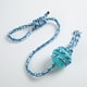 thumbnail image 5 of Pet Toy Dog Bite Chewing Toothbrush Ball-shaped Toy Interactive TPR Plastic Rubber Cotton Rope Toy, 5 of 5